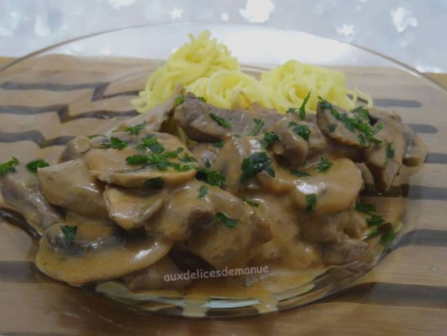 Bœuf Stroganoff : une recette facile et rapide