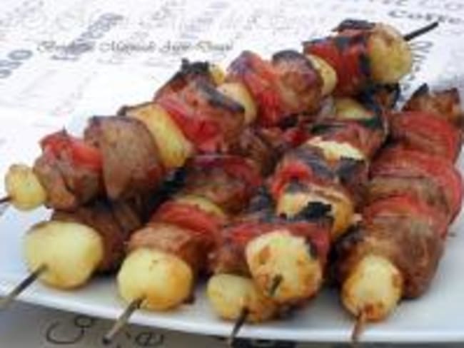 Brochettes Marinade Aigre-Douce