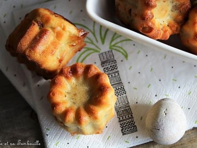 Cannelés au roquefort pour l'apéritif