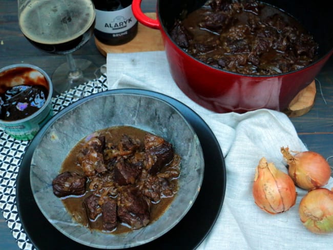 Carbonnade flamande à la liégeoise