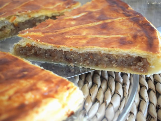 Galette des rois à la crème de marrons