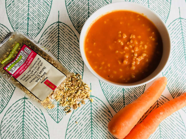 Soupe aux légumes et à l’orge, saine et nourrissante