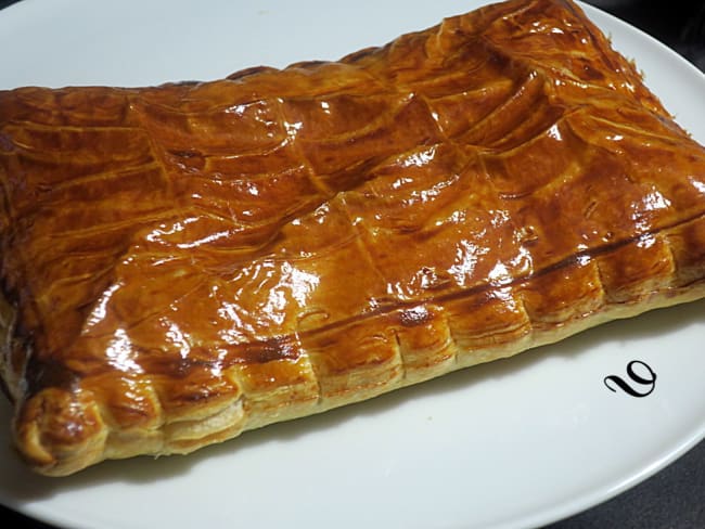 Galette des rois à la crème d'amandes