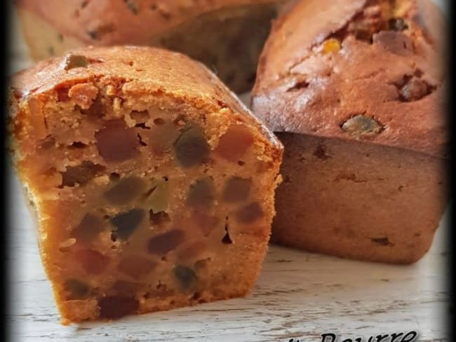 Pudding de petit beurre aux fruits confits