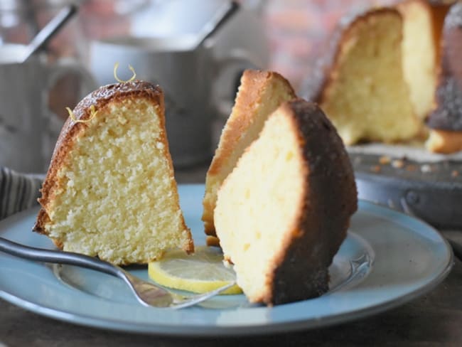 Gâteau moelleux au citron mascarpone, recette facile