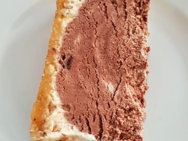 Semifreddo au torroncino et chocolat