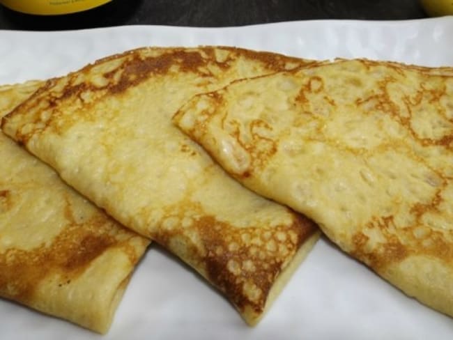 Crêpes bretonnes au cidre et au miel