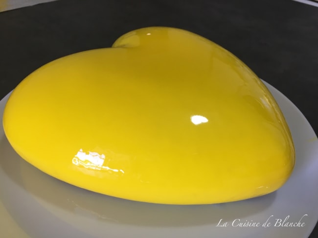 Entremets yellow