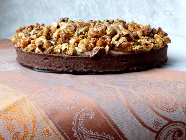 Tarte au praliné de Philippe Conticini, la meilleure du monde