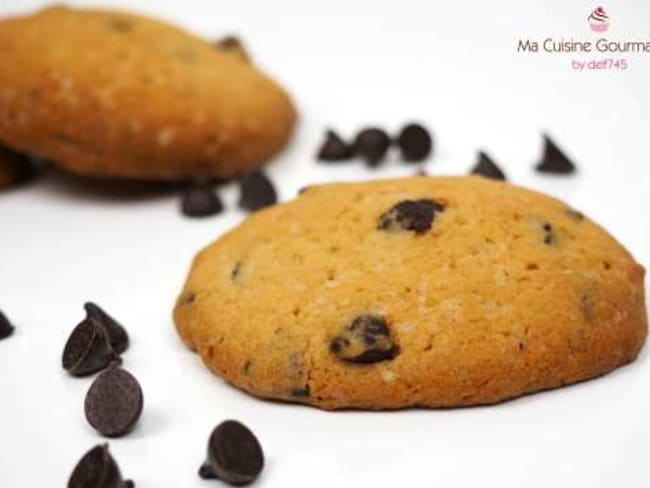 Cookies noix de cajou et chocolat