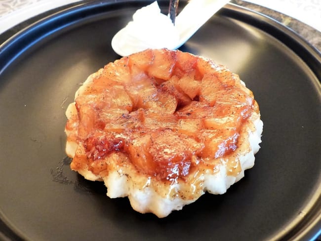 Tartelette tatin à l'ananas