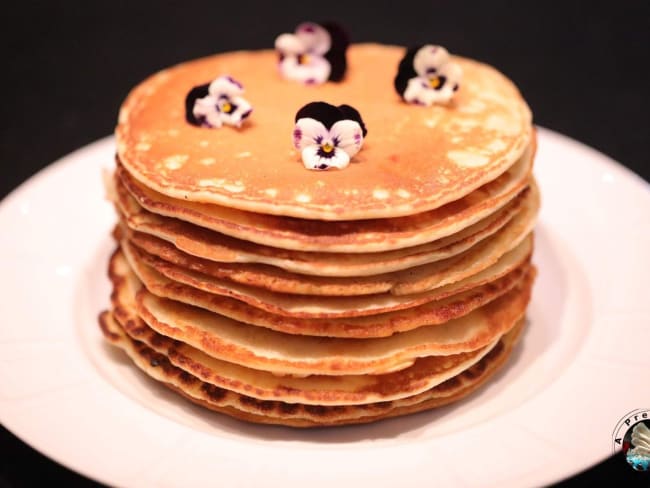 Pancakes à la fleur d'oranger