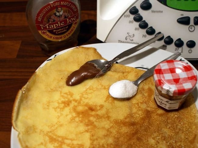 Pâte à crêpes au thermomix