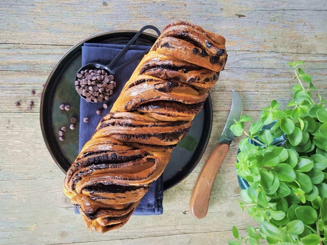 Babka au chocolat