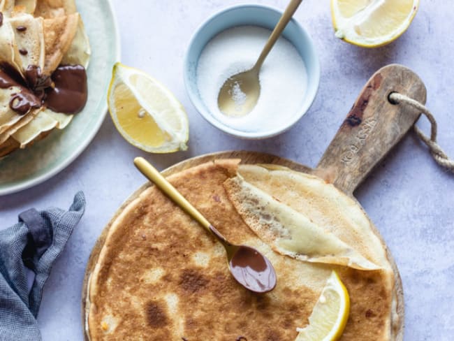 Crêpes vegan comme des vraies