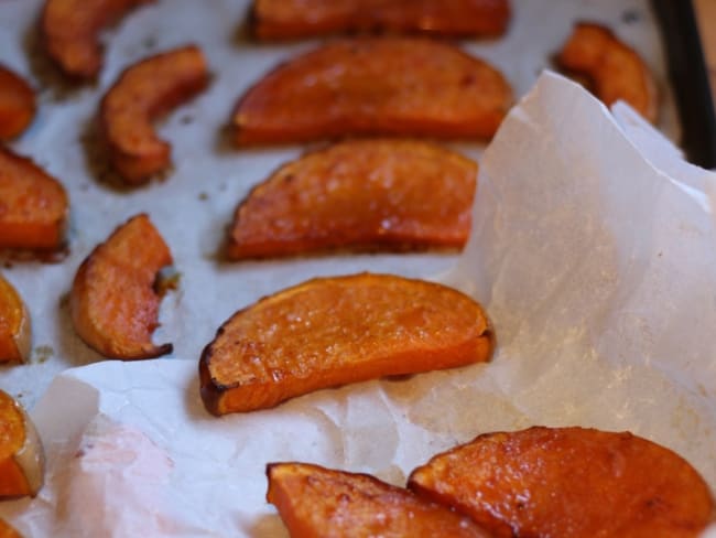 Butternut rôtie au miel et paprika