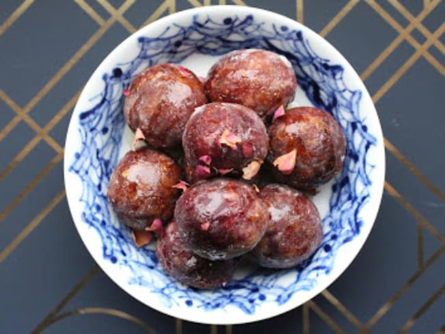 Beignets chinois de patate douce façon street food chinoise