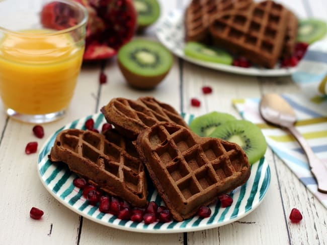 Gaufres au chocolat