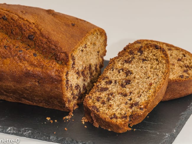 Gâteau du matin au petit épeautre, aux zestes d'orange et pépites de chocolat