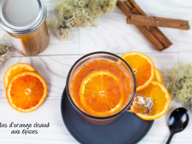 Jus d'orange chaud aux épices : un cocktail anti-froid anti grippe