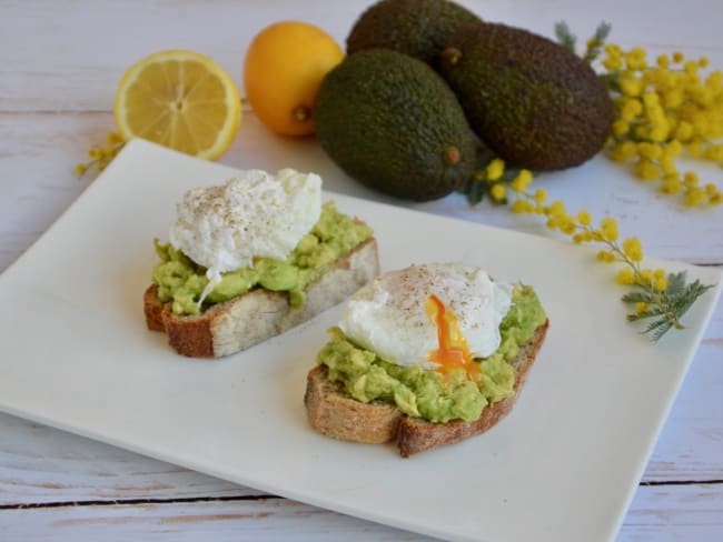 Avocado toast pour le brunch