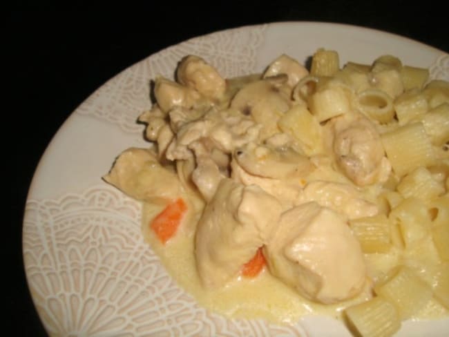 Blanquette de poulet au poivre noir de Sarawak