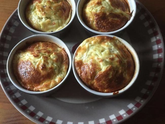 Flans de fenouil au fromage de chèvre