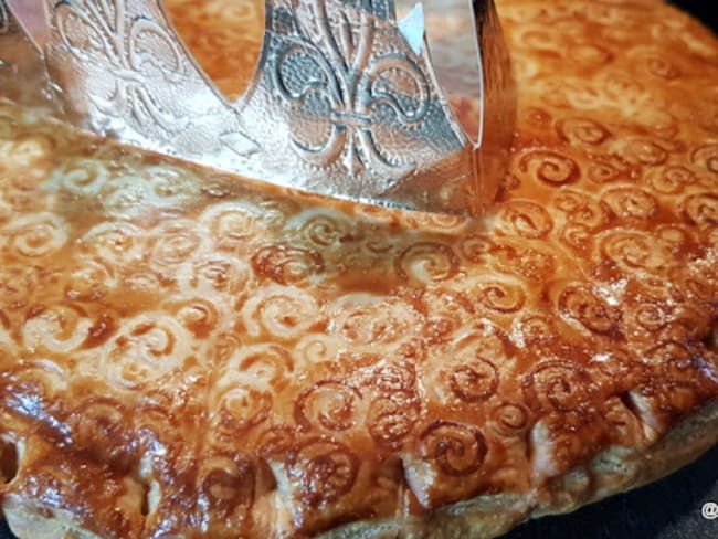 Galette des rois au lemon curd