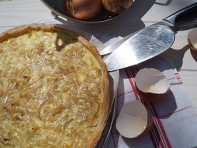 Quiche aux oignons