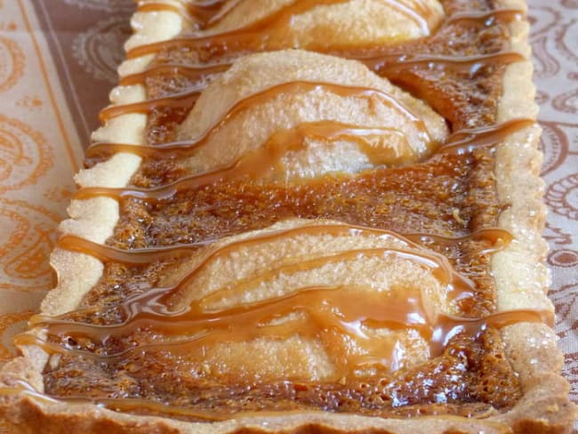 Tarte aux poires de mamie Marguerite