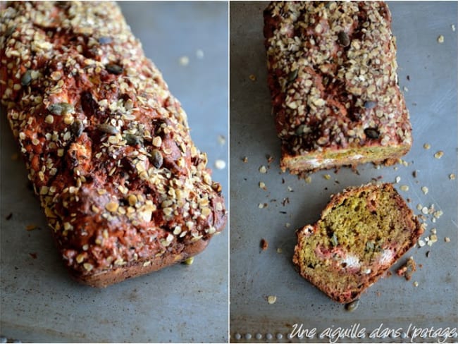 Pain de betterave au chèvre et aux graines, d'Ottolenghi