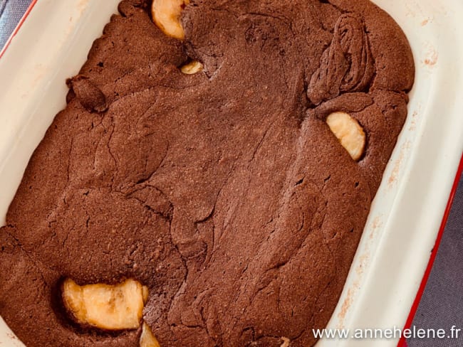 Gâteau Chocolat Banane