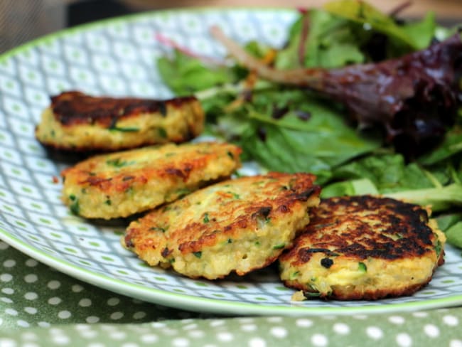 Croquettes de quinoa au chèvre frais de Laurent Mariotte