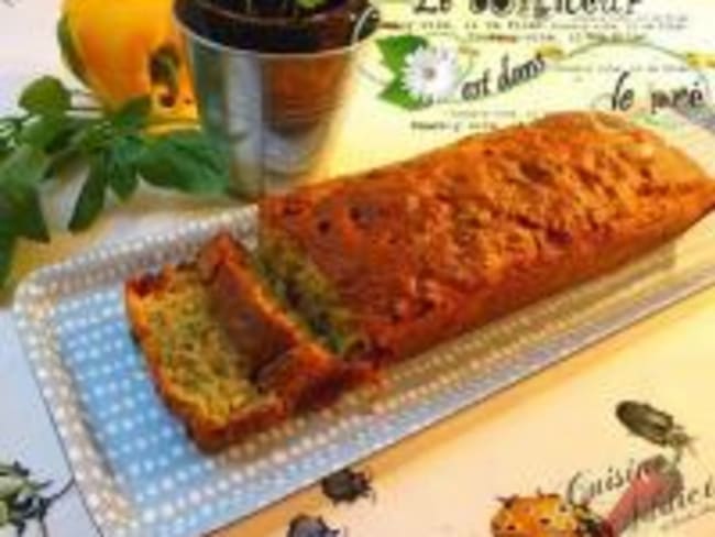 Cake du Soleil : Thon, Chorizo et Petits Légumes