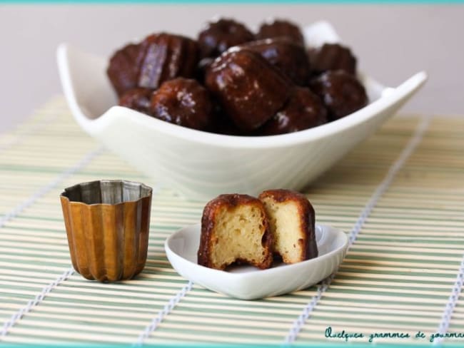 Petits canelés de Bordeaux