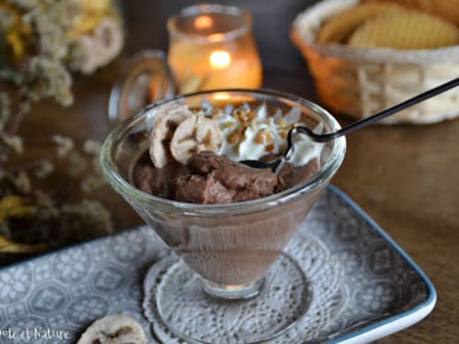 Crèmes au chocolat et à la fève tonka