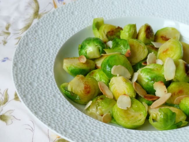 Choux de Bruxelles poêlés