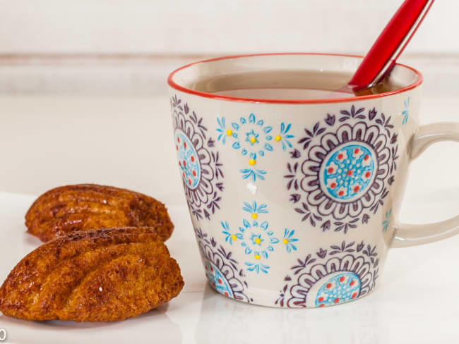 Madeleines aux blancs d'œufs au miel