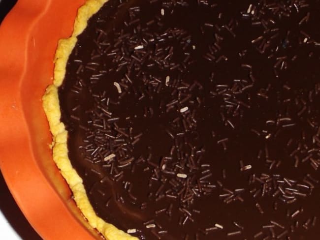 Tarte au chocolat de Christelle Brua