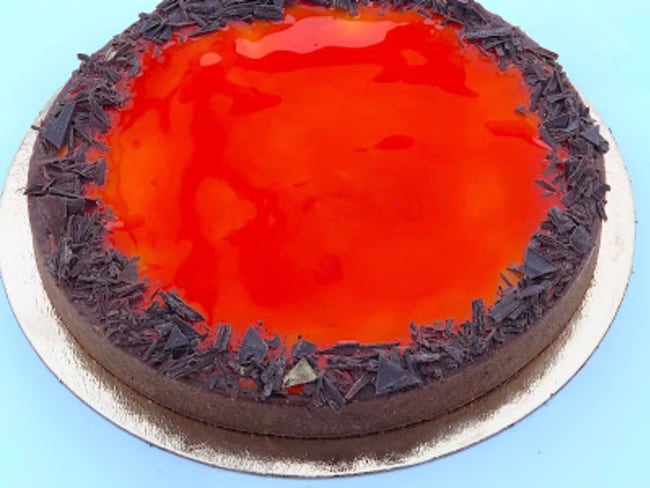 Tarte chocolat-orange