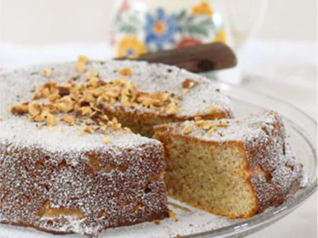 Gâteau très noisette, ricotta, semoule extra moelleux