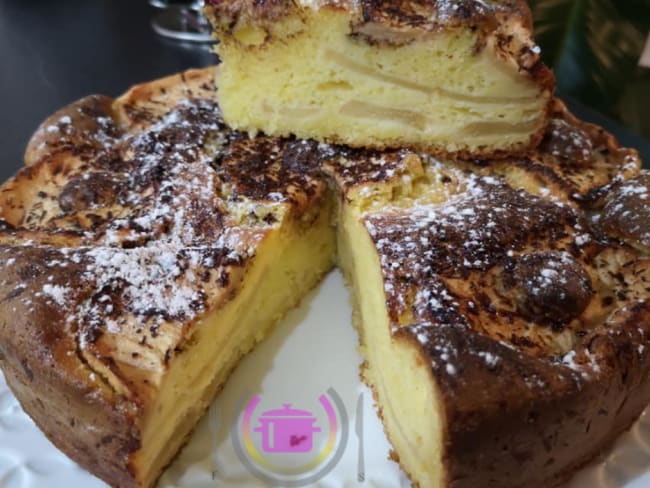 Gâteau pommes Mascarpone