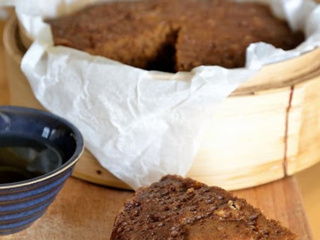 Ma Lai Gao (馬拉糕), gâteau malais (cuit à la vapeur)