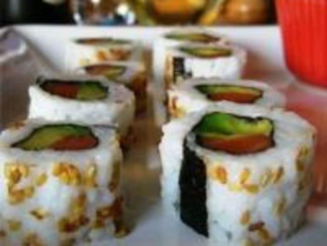 California Roll Avocat Saumon