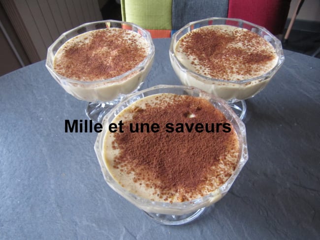 Tiramisu aux spéculoos sans alcool