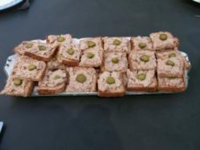 Canapés de thon