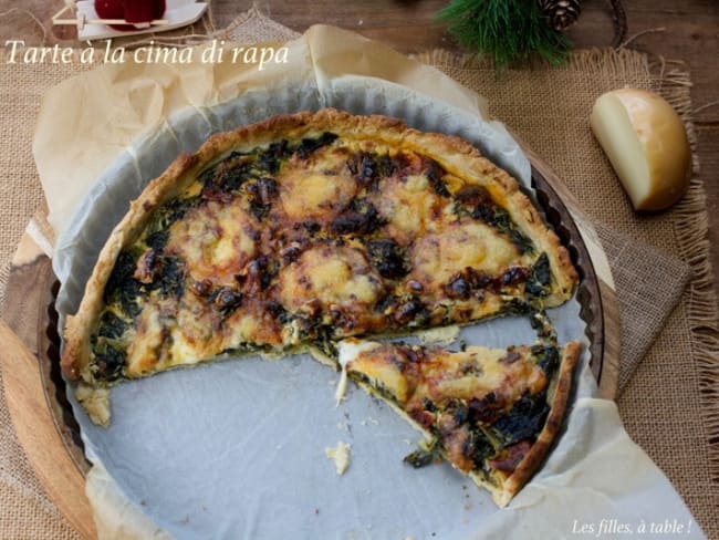 Tarte à la cima di rapa