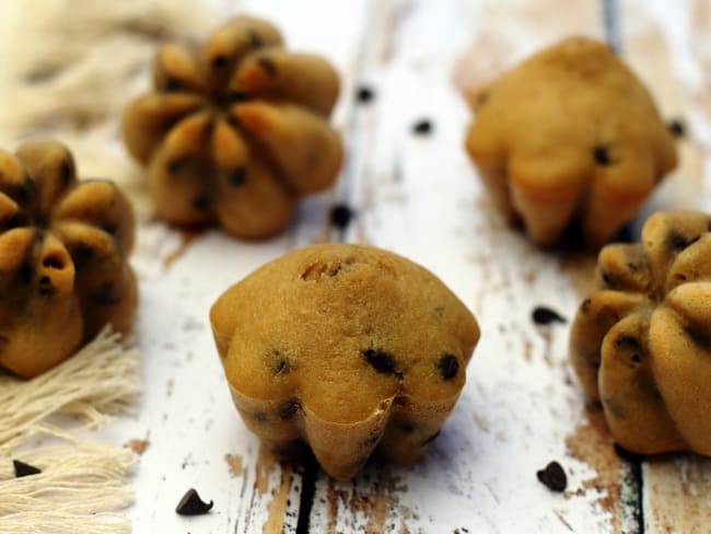 Muffins aux pépites de chocolat 