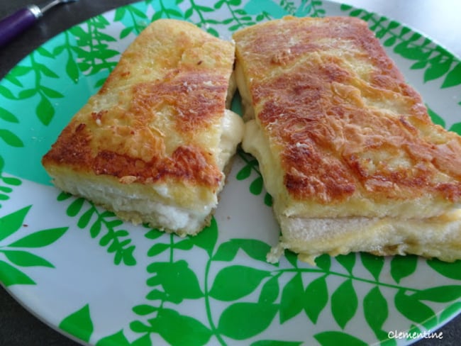 Pain perdu au parmesan