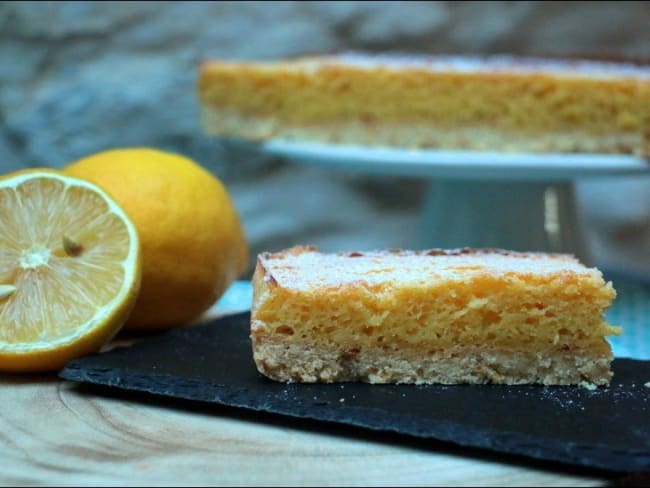 Gâteau sablé au citron